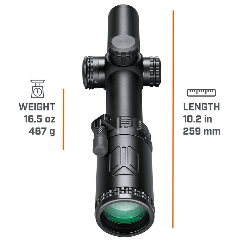 AR Optics&reg; 1-6x24 Illuminated Riflescope